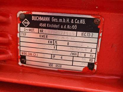 Bild 4:Heubelüftung Buchmann Express 901