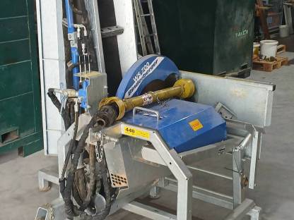 Bild 2:Binderberger WS 700, Säge, Brennholz