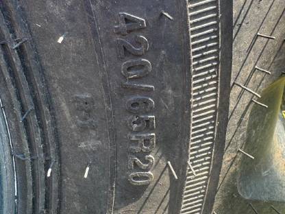 Bild 3:Alliance 420/65R20 und Alliance 480/70R30