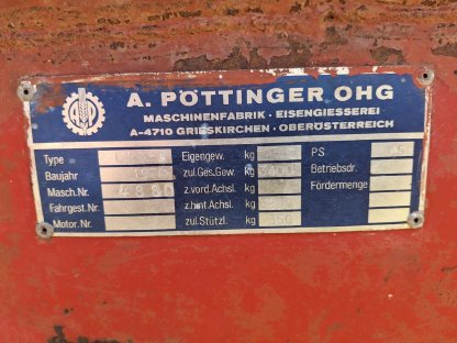 Bild 5:Ladewagen Pöttinger Kurier-S