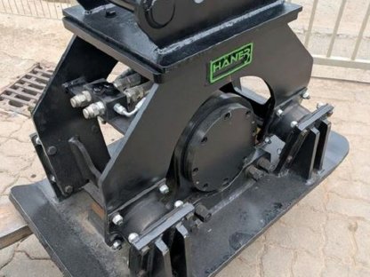 Anbauverdichter, Rüttelplatte für Bagger mit MS08 Aufnahme