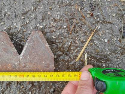 Bild 2:Mähmesser für Seitenbalken