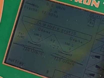 Bild 6:Amazone ZAM 2501 Hydro Profis Wiegestreuer