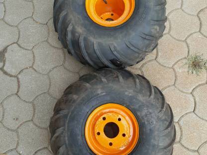 Bild 3:2 Stk. Rasant Wanzen Reifen mit Felgen, 21x11.00-8 Reifen