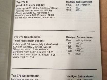 Bild 2:Errechnete Zeitwerte Schlepper und Mähdrescher