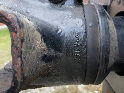 Bild 4:Hecktraverse AHK Unimog 437 U2100, 2400 große Baureihe Zugmaschine