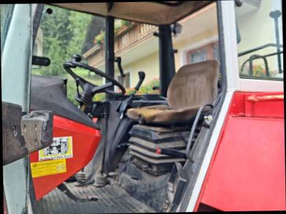 Bild 3:Steyr 8130 SK2 mit Forstverbau