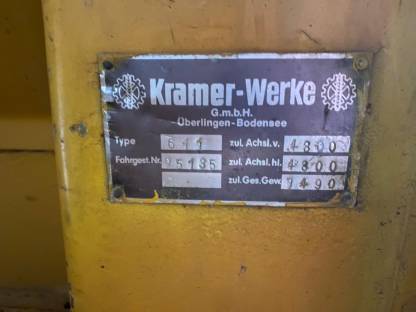 Bild 3:Kramer Radlader Allrad