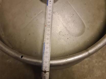 Bild 3:Druckfass aus Edelstahl