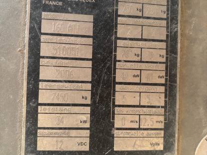 Bild 8:Manitou 160 ATJ Arbeitsbühne, Hubsteiger