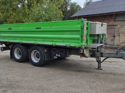 18 t Tandem 3-Seiten-Kipper/Tieflader