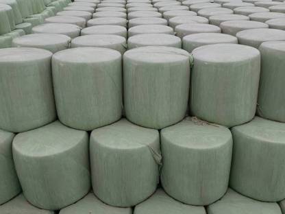 Bild 5:Mais- oder Gras-Silage-Rundballen