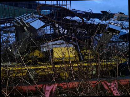 Bild 2:Schneefräse Schneeschleuder