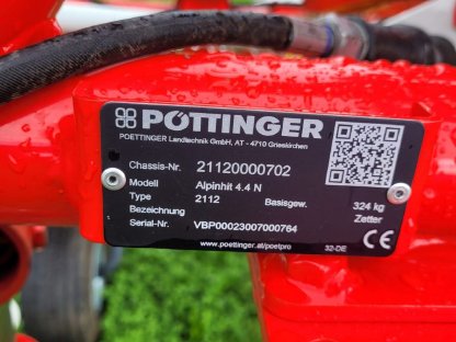 Bild 2:Zettkreisler Pöttinger Alpinhit 4.4N