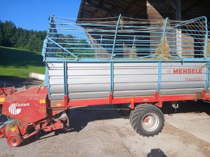 Mengele Ladewagen 532 / Wacker Neuson Hoflader WL25