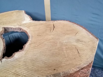 Bild 3:Jumbo Eichenplatte