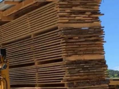 Bild 2:Rauschalung / Bretter