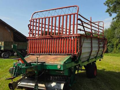 Steyr Hamster 8028 Ladewagen
