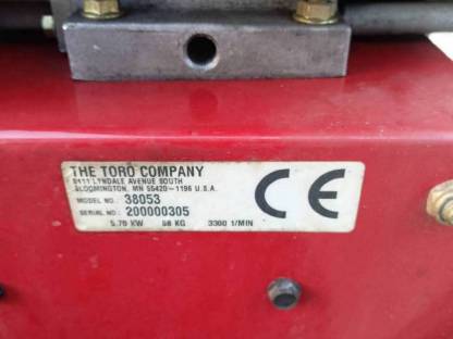 Bild 5:Schneefräse Toro