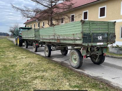Bild 2:2-Achs 2-Seiten Kipper Minichberger 2 Stk. Anhänger