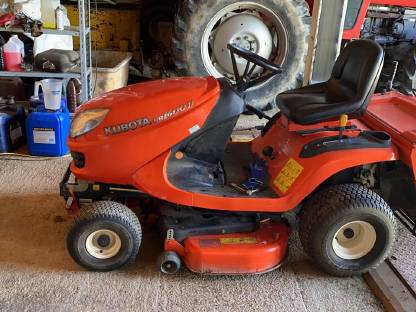 Bild 2:Kubota GR1600-II Aufsitzmäher Aufsitztraktor