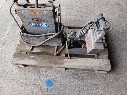 Bild 3:Schweißgerät für Wasserleitungsrohre samt Zubehör