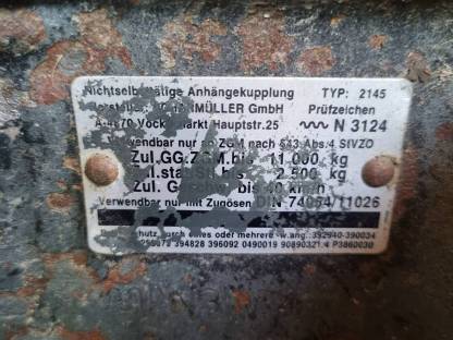 Bild 2:Scharmüller Anhängekupplung