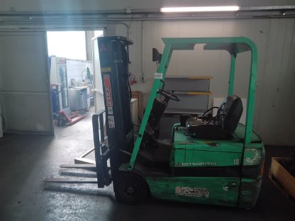Bild 2:E-Stapler Mitsubishi FB 18