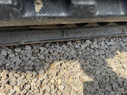 Bild 6:Gummikette Bagger SD400x72.5x74 Camoplast Neu