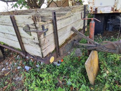 Traktoranhänger mit Stützrad, 1-Achser