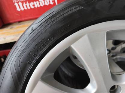 Bild 6:4 Stk. Alufelgen BMW, 245/45R17