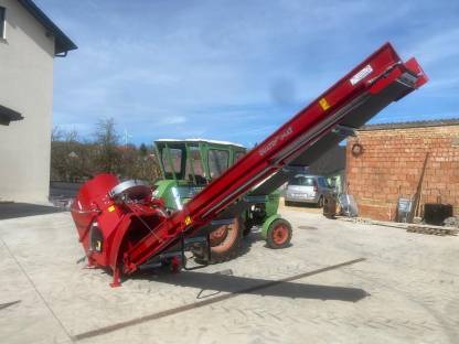 Bild 2:Brennholz schneiden, Lohnschnitt