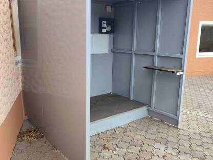 Bild 2:Verkaufshütte für Automat