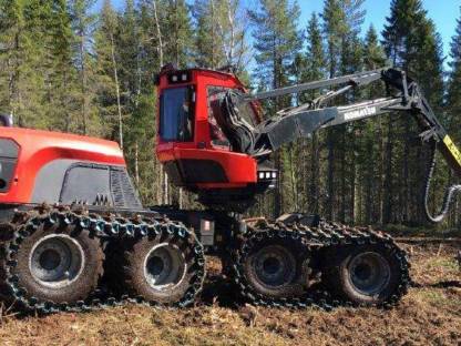 KOMATSU 931XC 8x8 Harvester