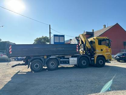 Bild 5:LKW MAN TGS Abrollkipper Palfinger - Ladekran PK22002EH
