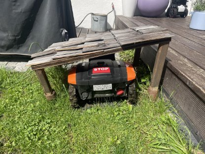 Mähroboter mit Restgarantie