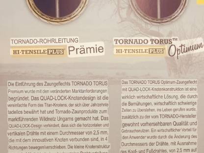 Bild 5:TORNADO Wildzaun, Wildschutzzaun, Wildschutz Zaun