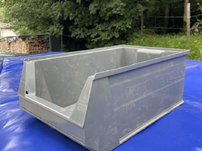 Bild 2:Sichtlagerkisten, Lagerboxen, Schütten, Behälter, Lager