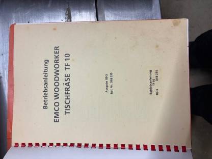 Bild 8:Tischfräse Emco TF 10