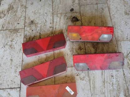 Bild 3:LKW Rücklicht mit Stoßstange