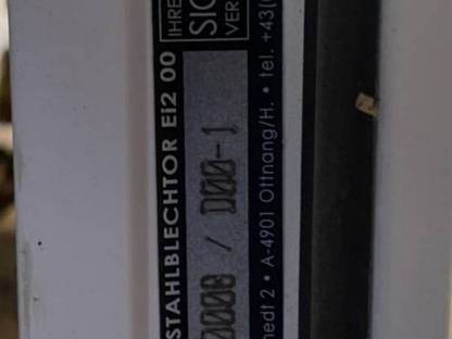 Bild 2:Verkaufe Stahlblechtür Marke Ei2