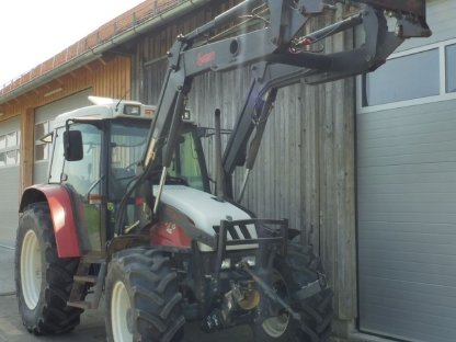 Steyr 9078, Frontlader, Fronthydraulik, Frontzapfwelle