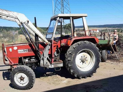 Bild 5:VERKAUFT   Steyr 540 mit Frontlader