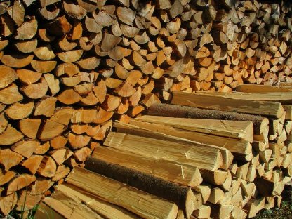 Brennholz, hart und weich