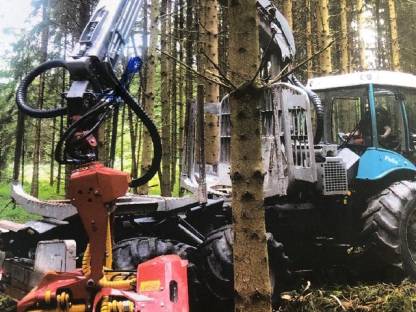 Pfanzelt Forst- und Trageschlepper Felix 212-6WDV mit Woody