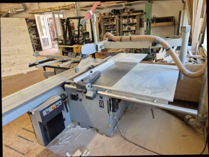 Bild 3:Altendorf F45 Formatkreissäge Schreinerei Tischlerei