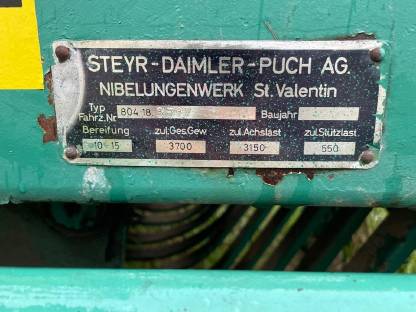 Bild 3:Ladewagen Steyr Hamster