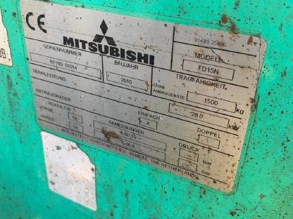 Bild 2:Gabelstapler Mitsubishi FD15N