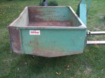 Bild 4:Kippkiste mechanisch 140/95/40cm Traktorkiste