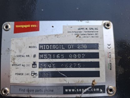 Bild 5:SEPPI Midsoil OT 250